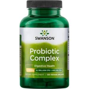Swanson Probiotic Complex, 120 растителни капсули, Swanson (SWU079)