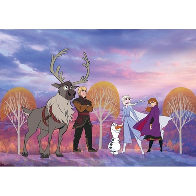 Komar Vliesová fototapeta Frozen Autumn Forest rozměry 400 x 280 cm