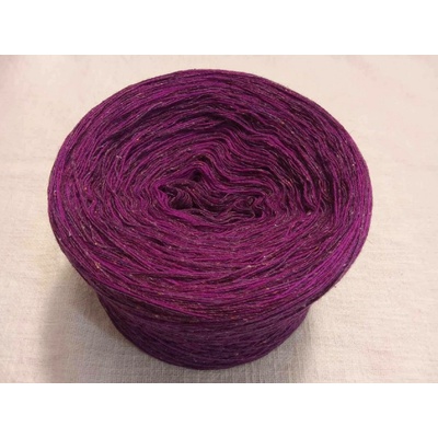 Tweed lila merino 3-nitka 1000m