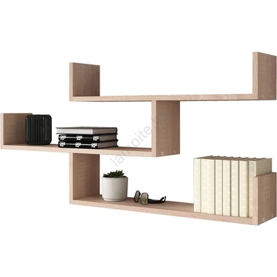 Mirjan24 Етажерка TRIO 55x119 см бежов (MJ0071)