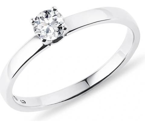 Klenota Prsteň s diamantom k0517012