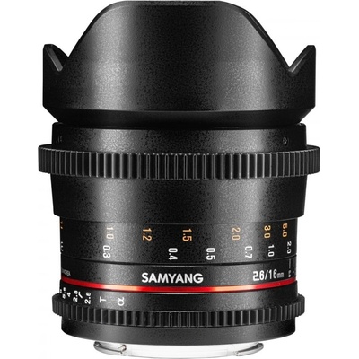 Samyang 16mm T/2.6 VDSLR ED AS UMC Sony A-mount