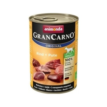 Animonda Gran Carno Adult hovädzie & morka 6 x 400 g