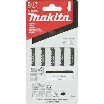 Makita A-85690 Pílové listy z uhlíkovej ocele 70mm, 5ks/bal.