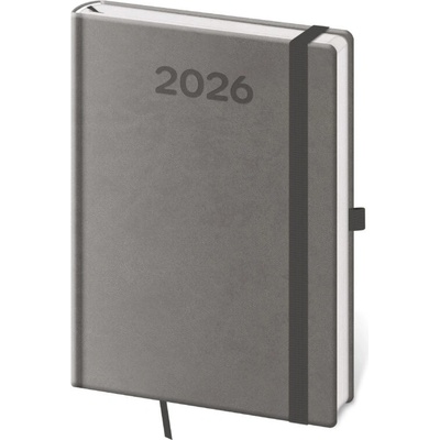 Helma B6 Týdenní 2026 šedý