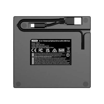 Unitek External DVD/CD Recorder, 5Gbps USB Hub, SD Card Reader