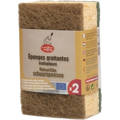 Ecodis Špongia na riad a ďalšie povrchy, sada 2 ks