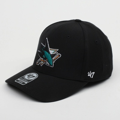 47 Brand Clean Up NHL San Jose Sharks čierna