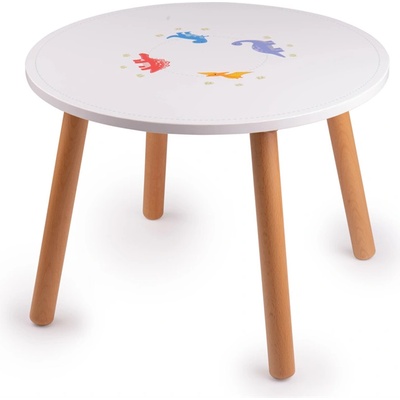 Tidlo dřevěný stůl dinosauři