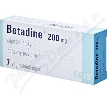 BETADINE VAG 200MG SUP 7