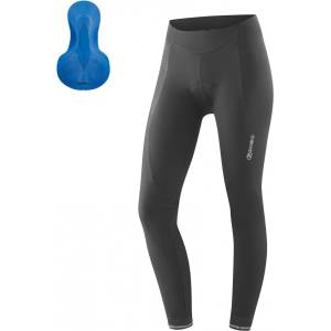 Gonso Дамски дълъг панталон за колоездене Gonso Women's Sitivo Tight Cycling bottoms - Black / Sitivo Blue - размер 40 (EU) (155-0924-0314)