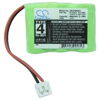 Cameron Sino Батерия за телефон 3* 1/2АА 3.6V NiMH 600mAh V Tech 2417 KX-A40 Cameron Sino (CS-P303CL)