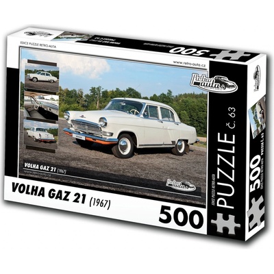 Retro-auta Volha GAZ-21 1967 500 dílků