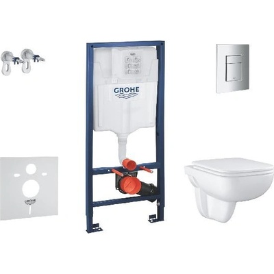 GROHE Solido s tlačidlom Even SANI15BB1103