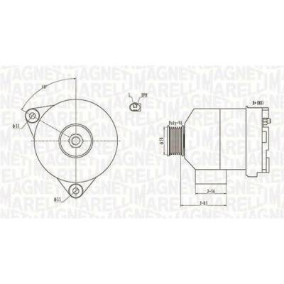 generátor MAGNETI MARELLI 063731872010