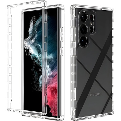 Techsuit Прозрачен защитен калъф за Samsung Galaxy S24 Ultra - Прозрачен KP29150