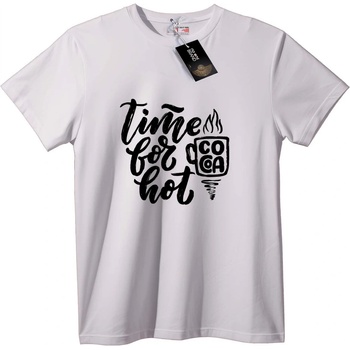 NOONEBRAND Тениска Време за топло кафе - 2XL, Black
