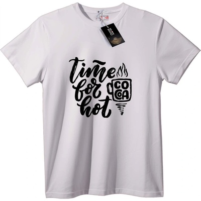NOONEBRAND Тениска Време за топло кафе - 2XL, Black