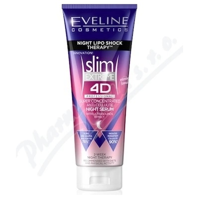 Eveline Cosmetics Slim Extreme 4D Lipo Shock Therapy noční sérum s hřejivým efektem 250 ml – Zbozi.Blesk.cz