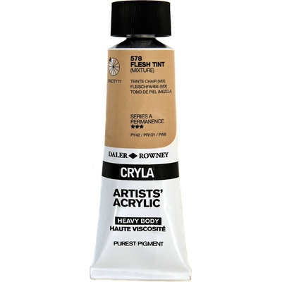 Daler-Rowney Cryla Artists’ АКРИЛНА боя Peach Pink 75 ml 1 бр (125075578)