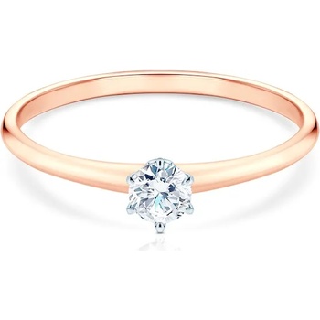 Image 1 of SAVICKI Годежен пръстен The Journey: двуцветно злато, диамант