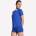 Skechers Фланелка с къс ръкав Skechers Women's Stride Performance Tee Short Sleeve Top - Blue/Gold