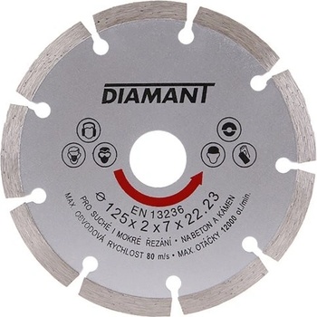 Diamant Kotouč diamantový 125 x 2 x 22.2 mm 21112