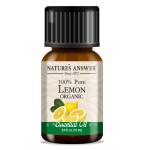 Nature's Answer Lemon Essential Oil, Лимон, етерично масло, ОРГАНИЧНО, 15 ml