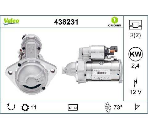 Startér VALEO 438231