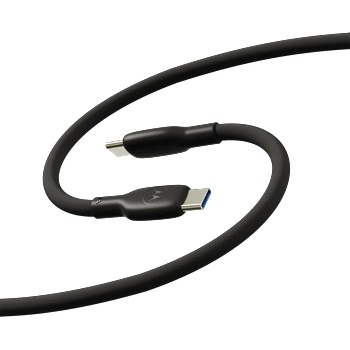 Motorola Кабел за зареждане Motorola Turbo Power Silicone Cable , USB-C към USB-C, 2m (SJCS0CCBK20)