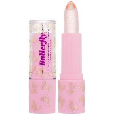 I Heart Revolution Butterfly Colour Changing Lip Balm Balzám na pery s trblietkami a meniacou sa farbou 3 g