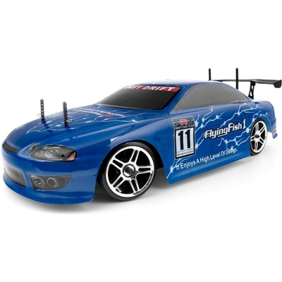HiMOTO Drift TC Brushless 2,4 GHz RTR set modrá 1:10