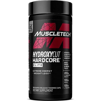 MuscleTech Hydroxycut Hardcore Elite, 100 Rapid-Release Caps