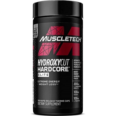 MuscleTech Hydroxycut Hardcore Elite, 100 Rapid-Release Caps