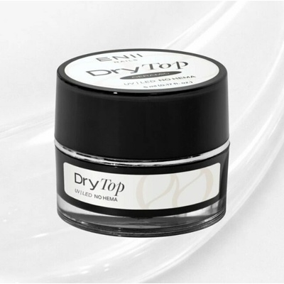 ENII NAILS Dry Top lesklý bezvýpotkový vrchní lak 5 ml