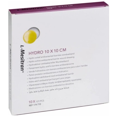 L-Mesitran Hydro 10 x 10 cm 10 ks