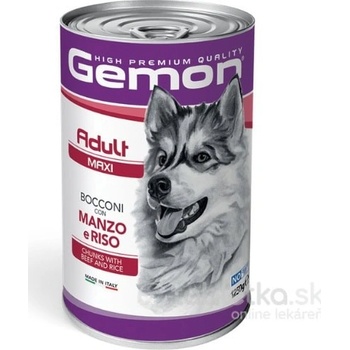Gemon Adult maxi hovädzie a ryža 1250 g