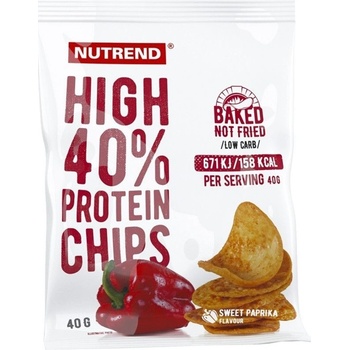 Nutrend High protein chips paprika 40g