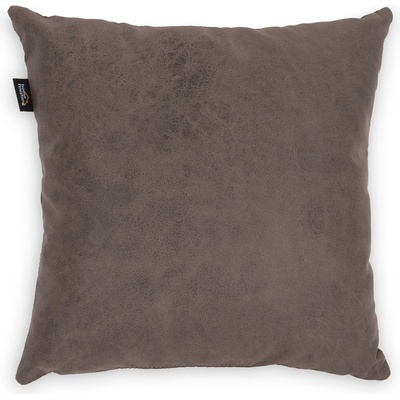 TEDIVA Декоративна възглавница gusto в Кафяво с усещане за кожа (pil-val15)
