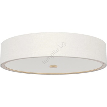 Open Design OR86003 - плафон ZALINDRO 4xE27/15W/230V Ø54, 5 cm бял/златист (OD0096)