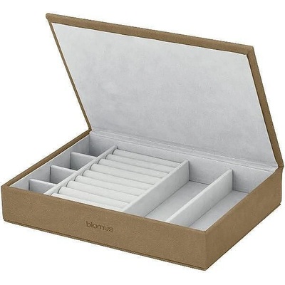 Blomus (Германия) Кутия за бижута blomus sahla в кафяв цвят - размер m (blomus 68321)