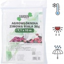 JAKS netkaná textília 1.1 X 10 M 30G/M2 ZIMNÁ BIELA
