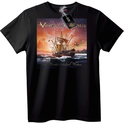 NOONEBRAND Тениска Visions of Atlantis - 2XL, Black