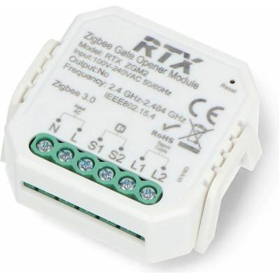 Tuya - ovladač brány s magnetickým senzorem - ZigBee - Android/iOS aplikace - RTX ZGM2