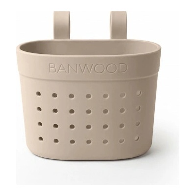 Banwood Silikónový košík Pin & Ride Sand