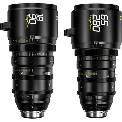 DZOFILM Tango 2 Lens Kit 18-90 mm T2,9 / 65-280 mm T2,9-4 PL/EF S35 metric