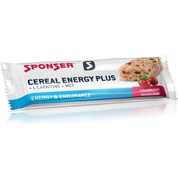 Sponser Cereal Energy Plus Bar Cranberry - 40 г