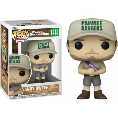 Funko POP! 1413 Television Parks and Recreation Andy Dwyer Pawnee Goddesses