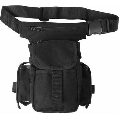 Mil-tec multipack s 5 vreckami čierna