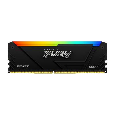 Памет Kingston FURY Beast Black RGB 16GB DDR4 3600MHz CL18 (V29714)